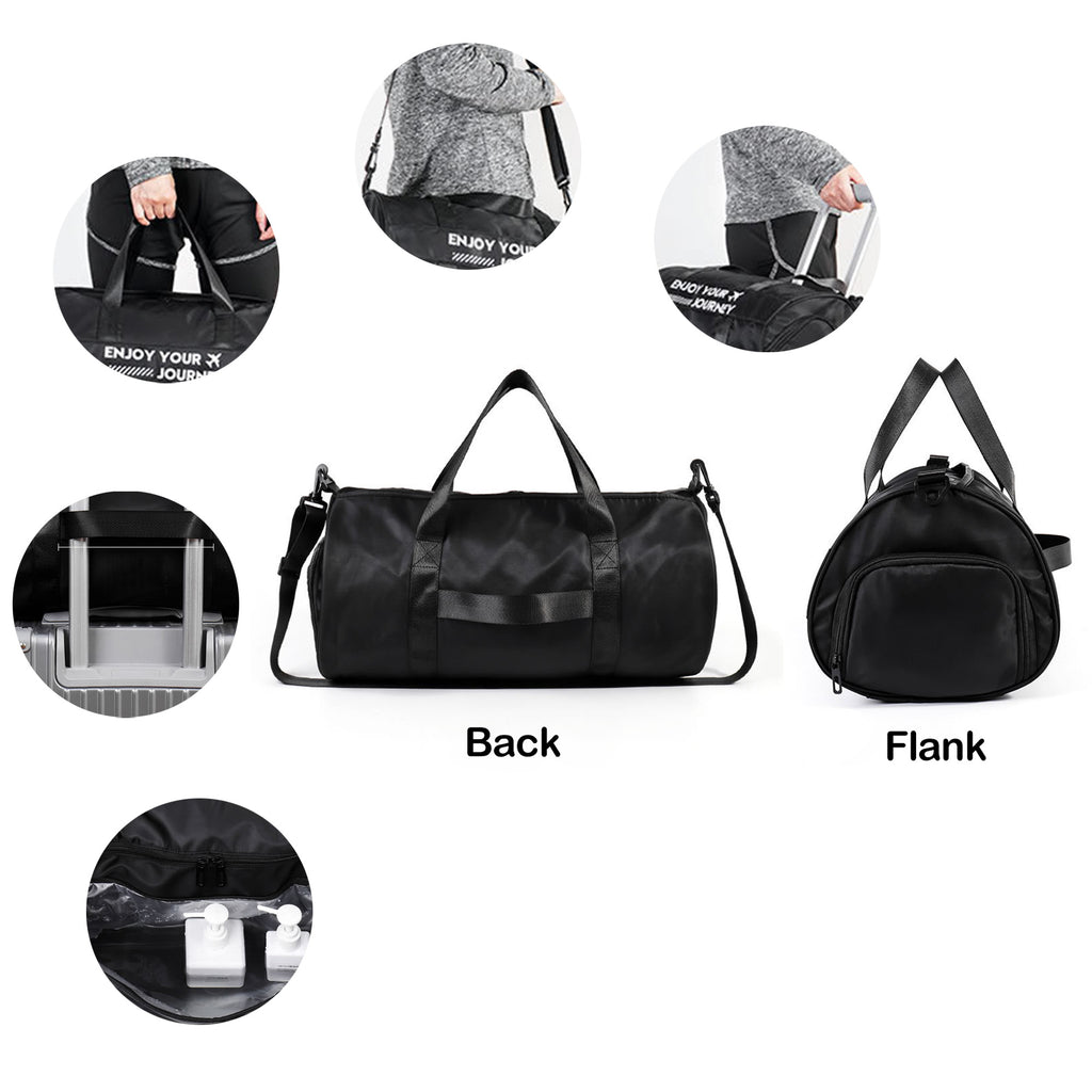 Gym Bag With Shoes Compartment
