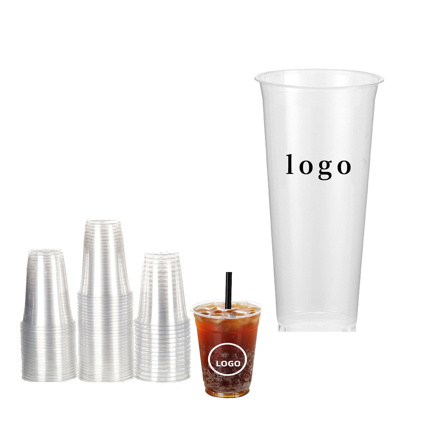 12 Oz Pet Plastic Cups