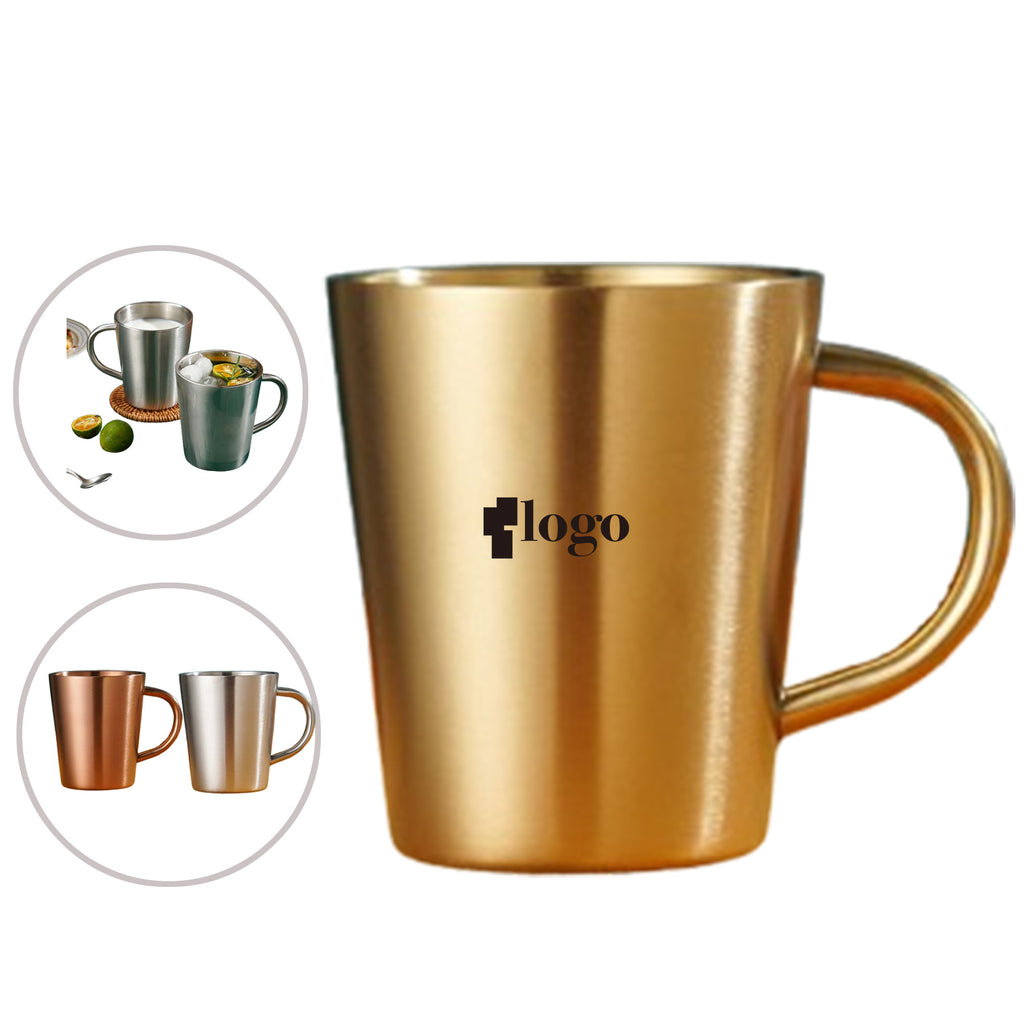 304 Stainless Steel Beer Mug With Handle