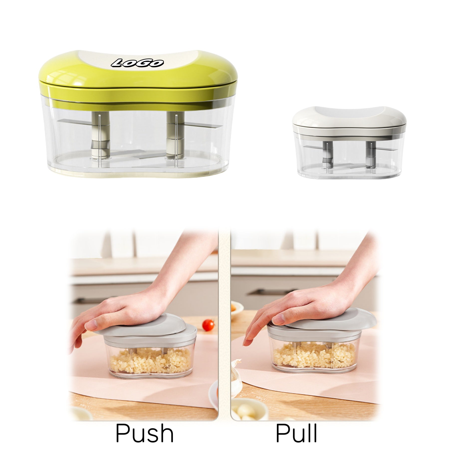 Household Stainless Steel Manual Garlic Puller