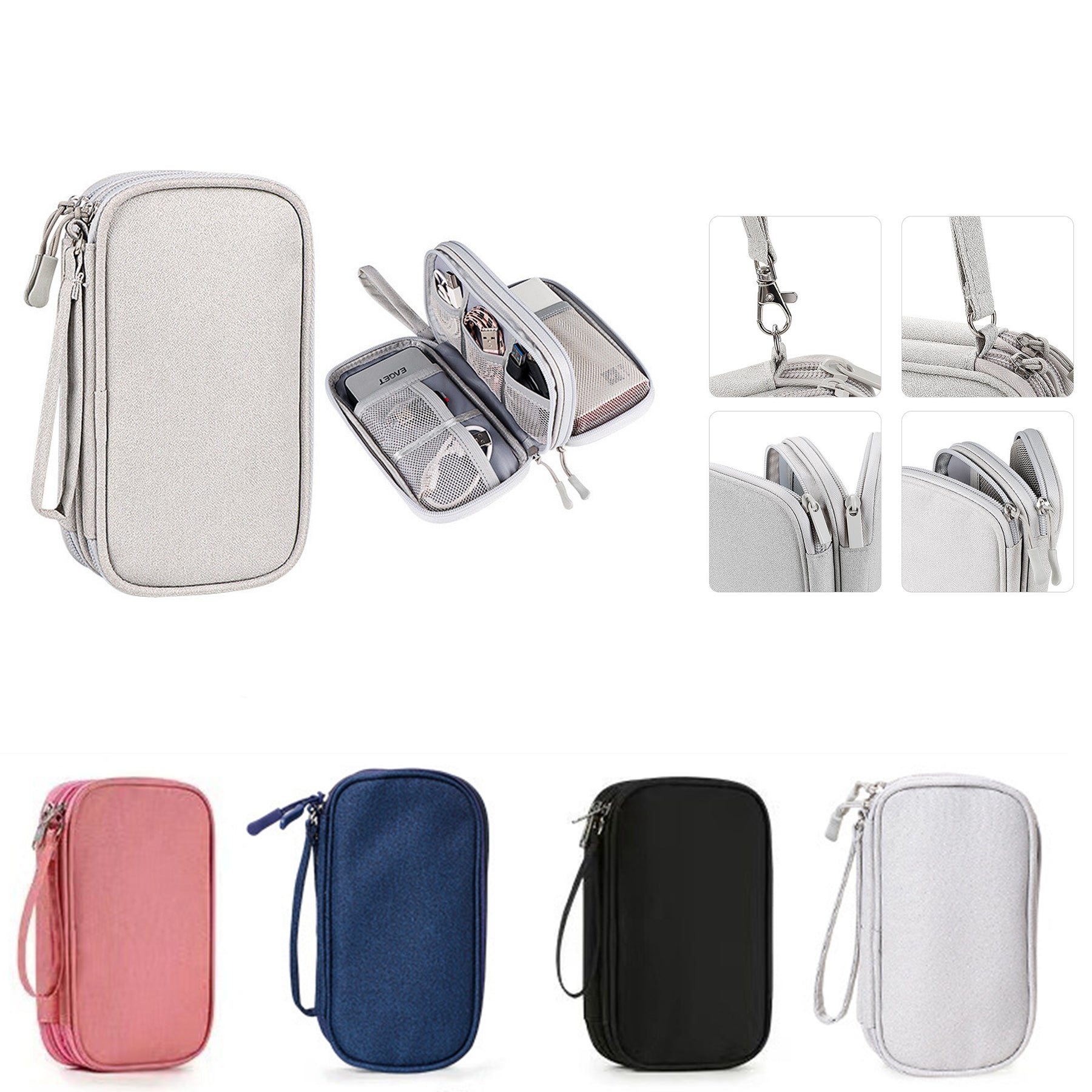 Waterproof Digital Accessories Storage Case