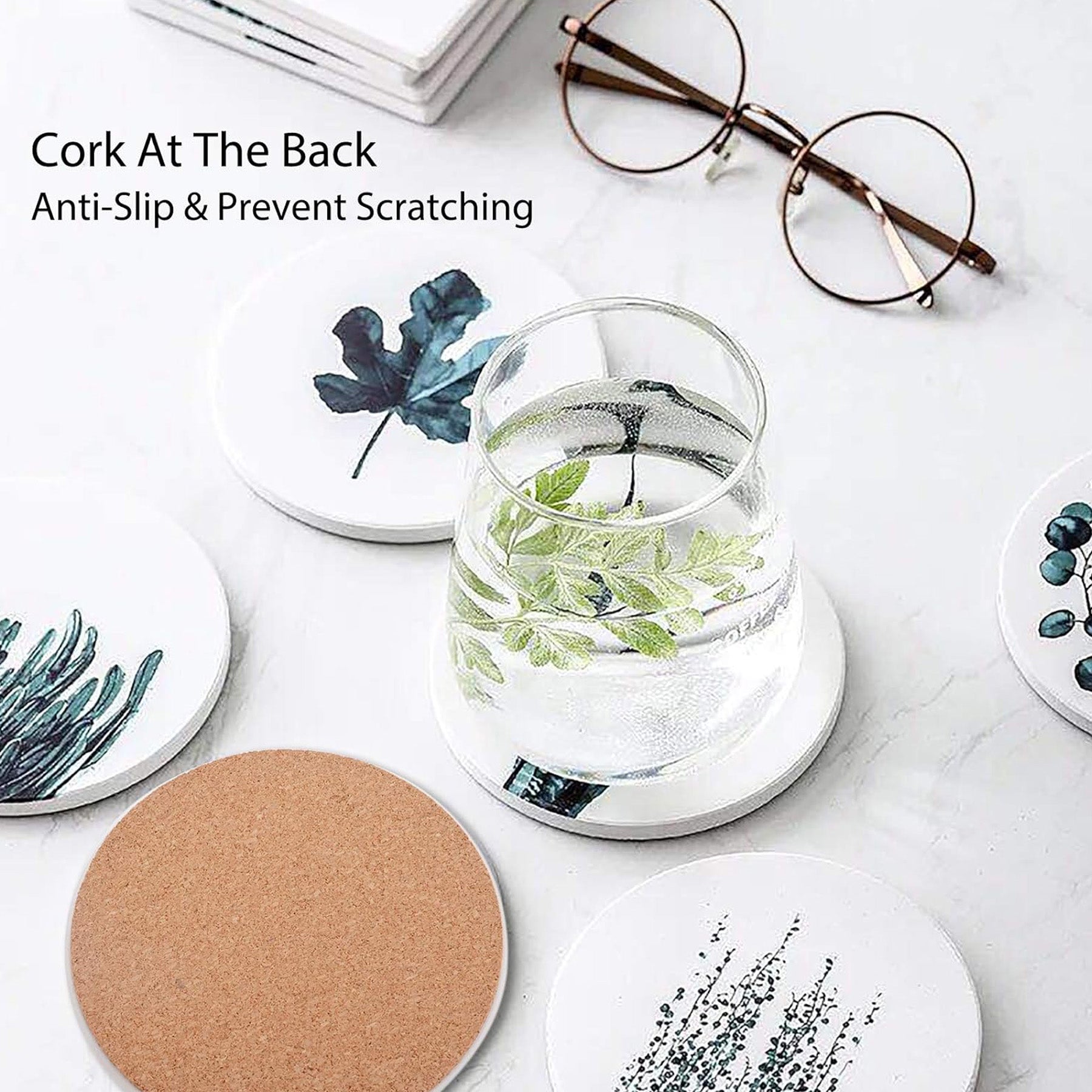 Round Ceramic Coaster