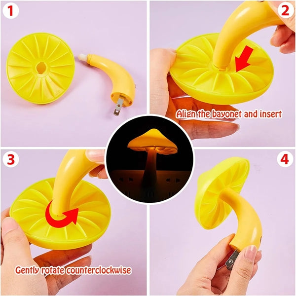 Sensor Led Mushroom Night Light