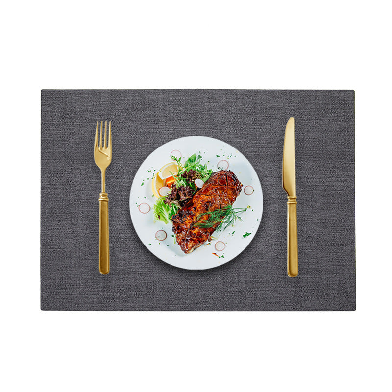 Cloth Leather Table Mat