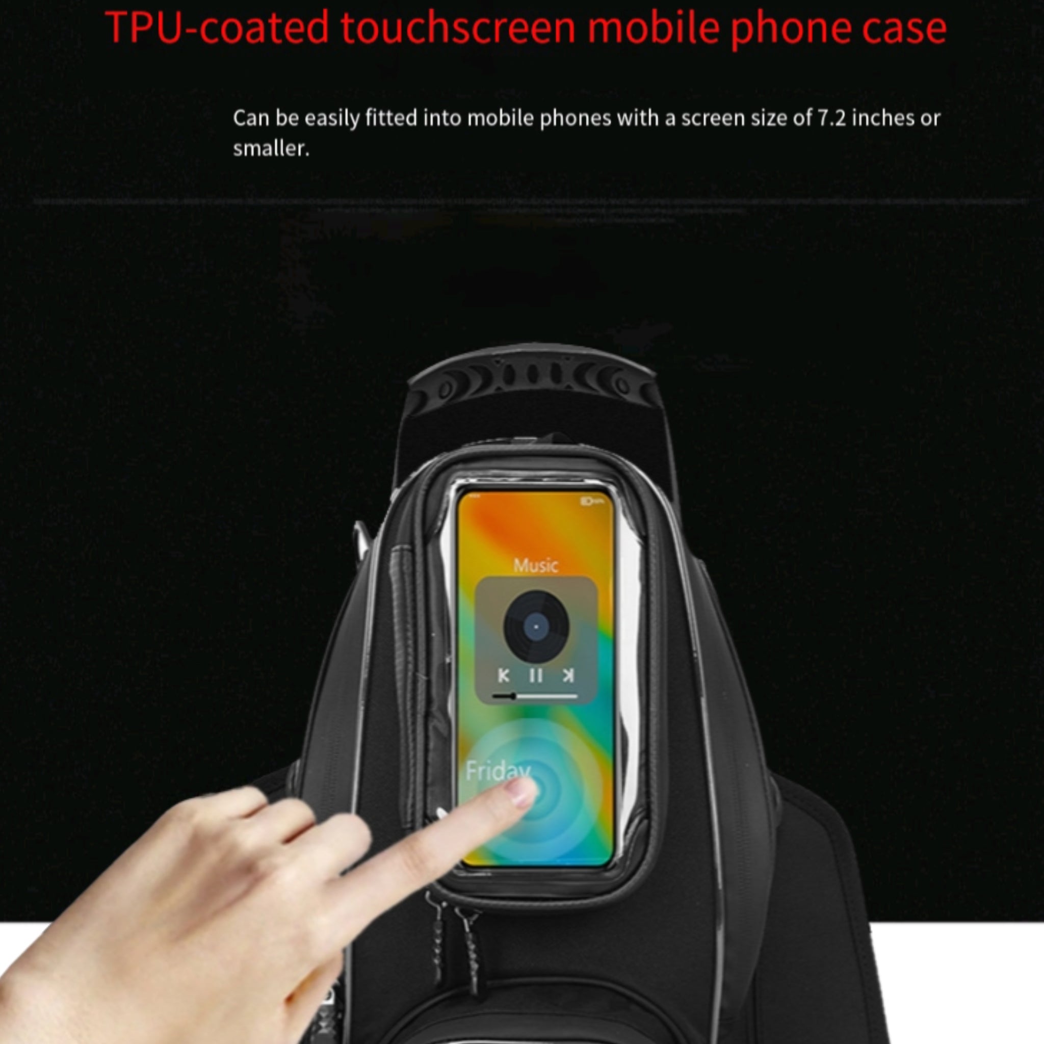 Motorcycle Tank Bag Waterproof Gps For Touring