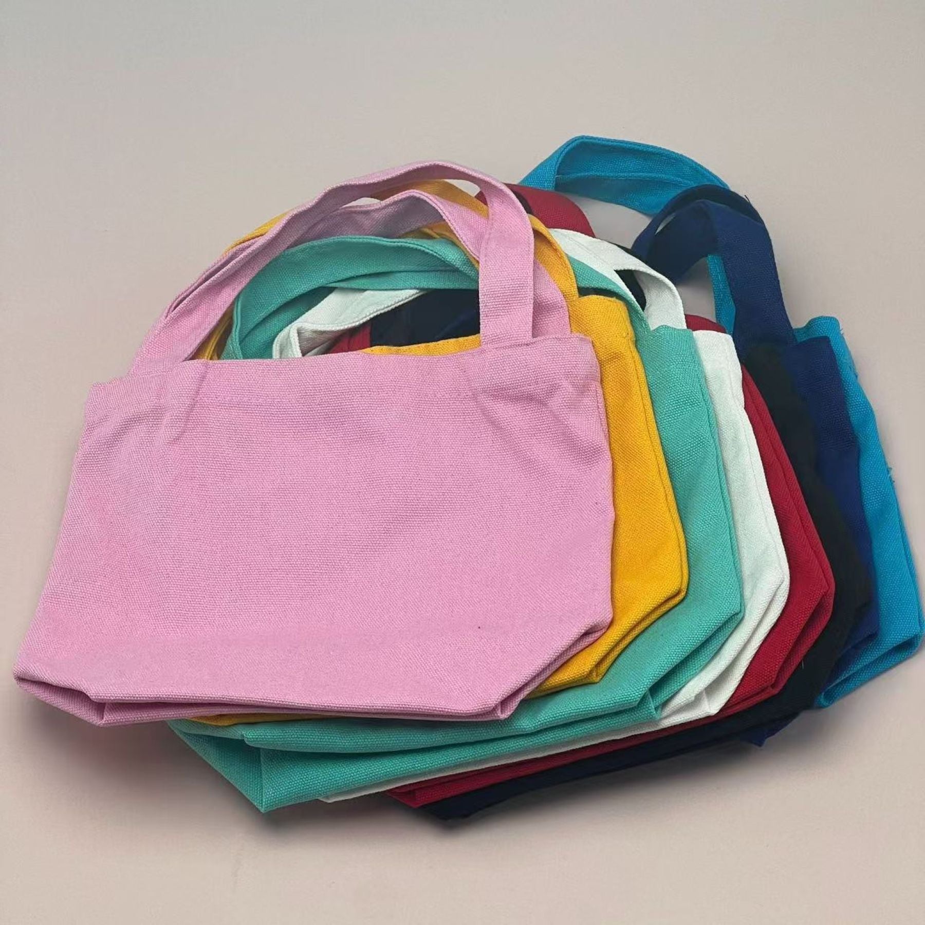 Colored Canvas Bag