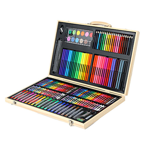 Brush Wooden Box Set
