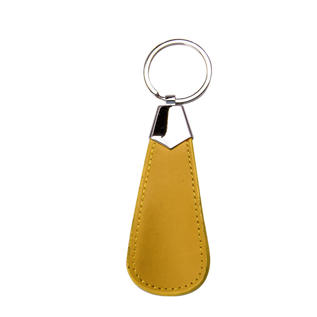 Minimalist PU Leather Keychain