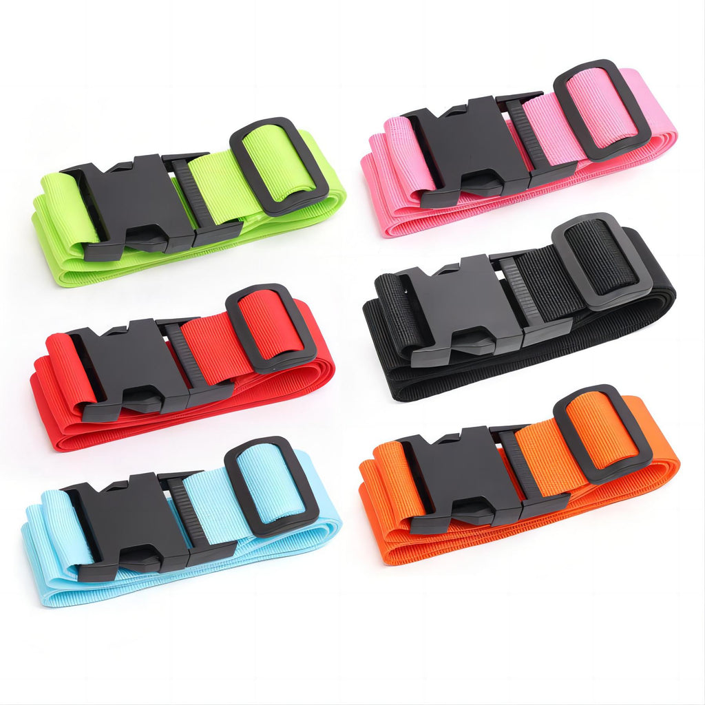 Suitcase Belts With Name ID Card