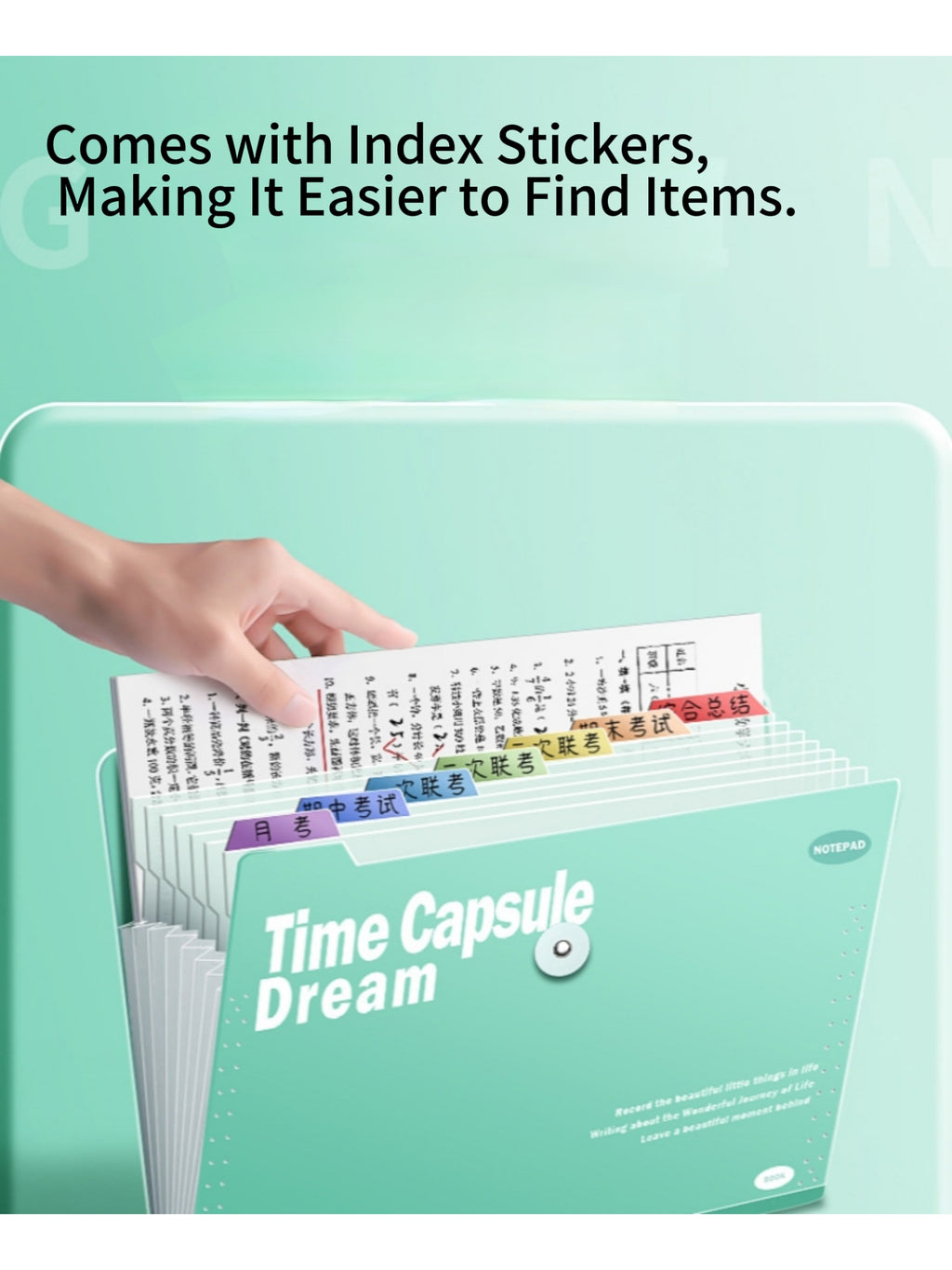 Large Capacity Insert Folder