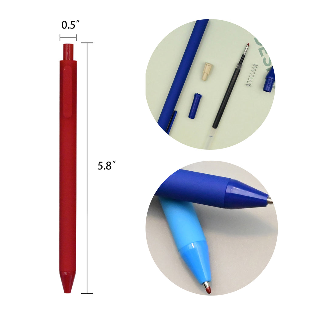 0.5 Mm Candy Color Retractable Pen