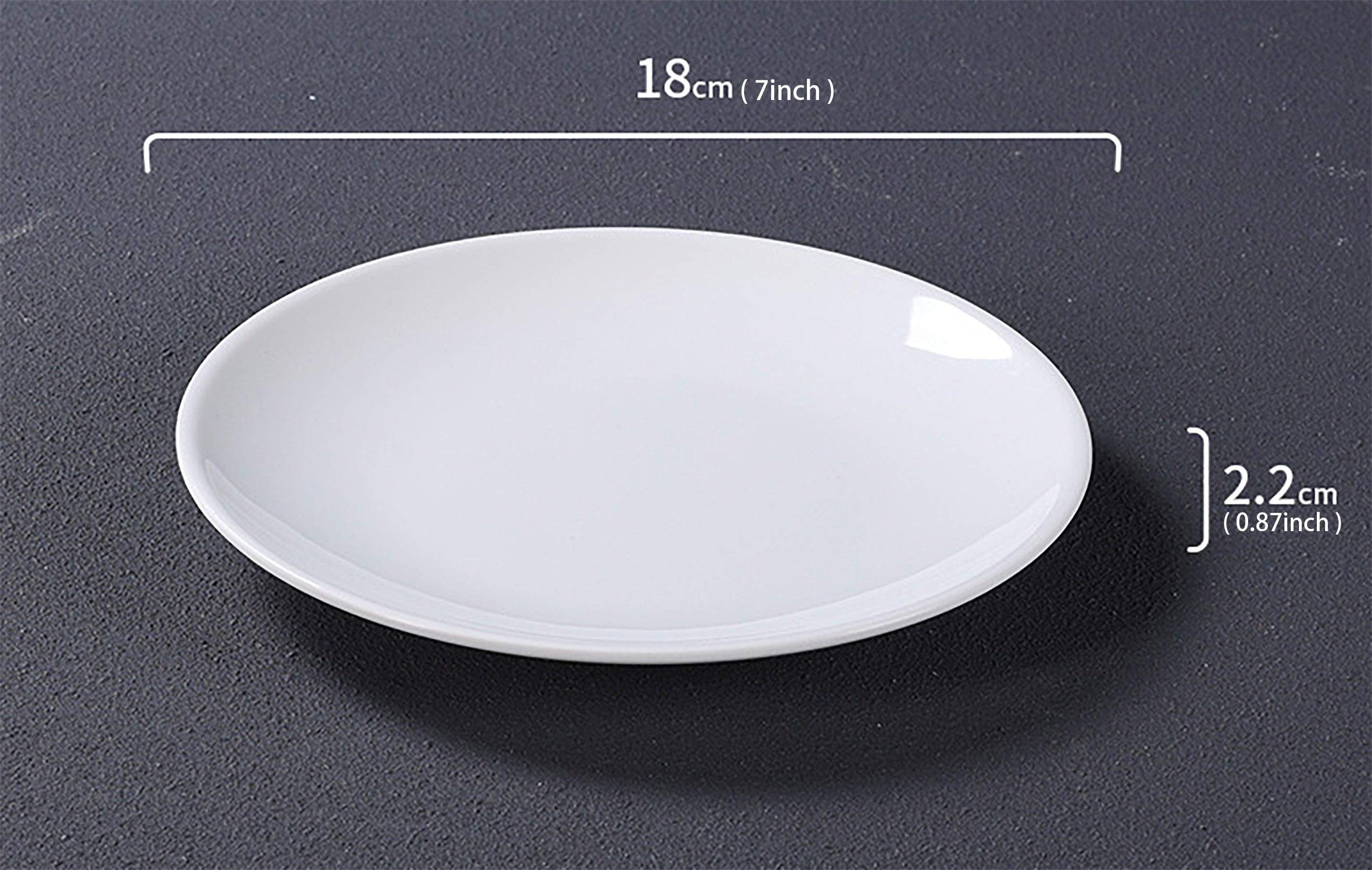 7In Round Dish
