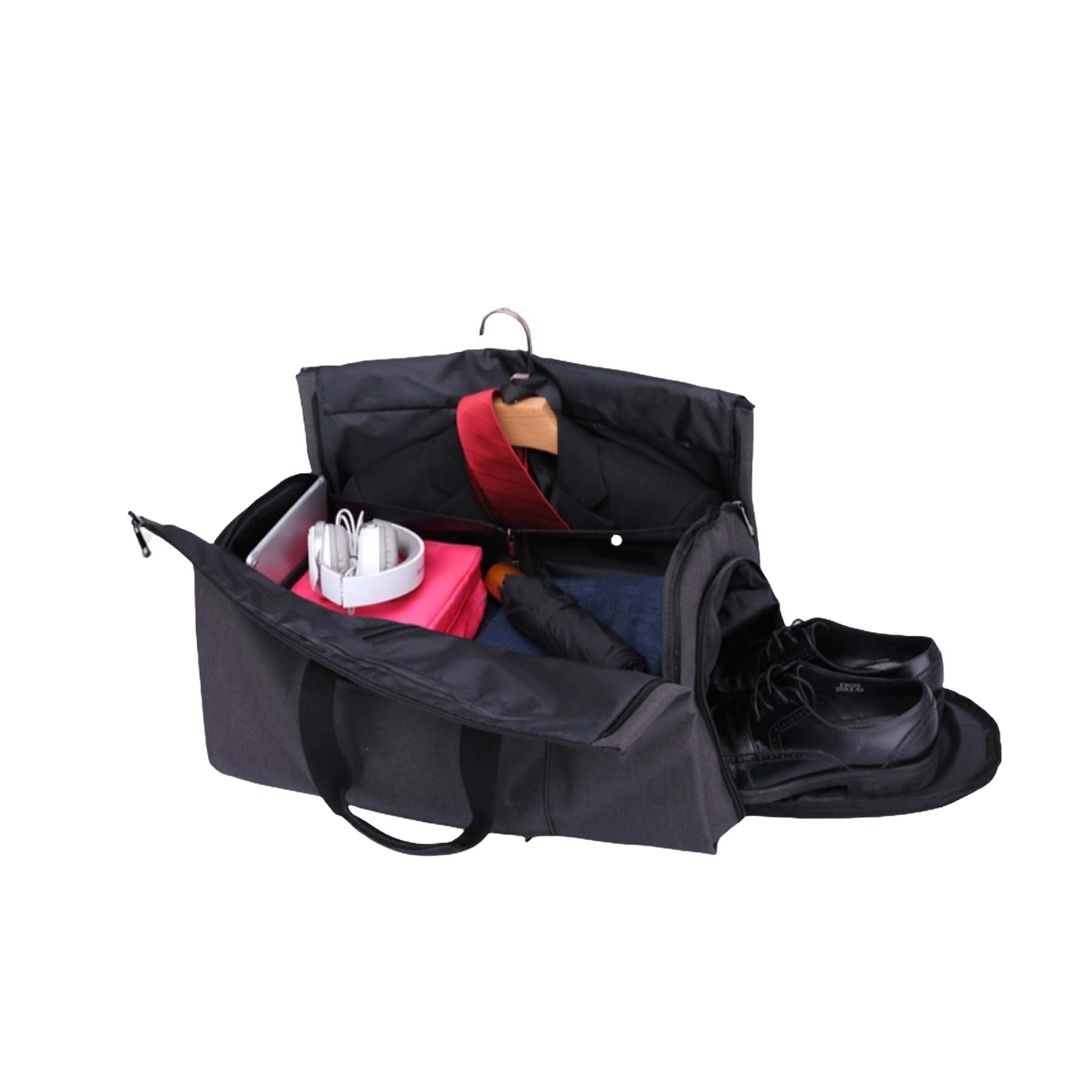 Foldable Cylindrical Multifunctional Suit Storage Bag