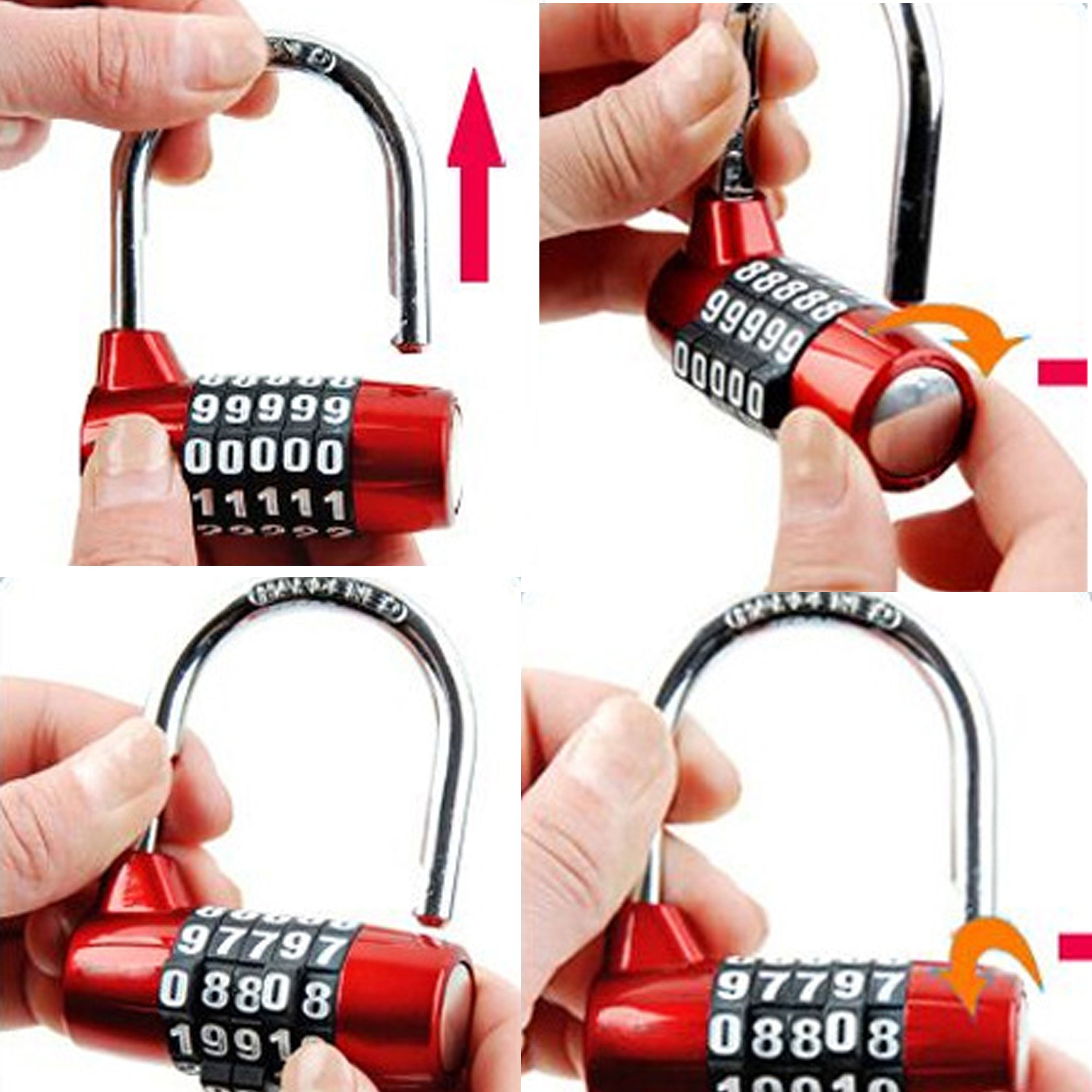 Bike Combination U Lock