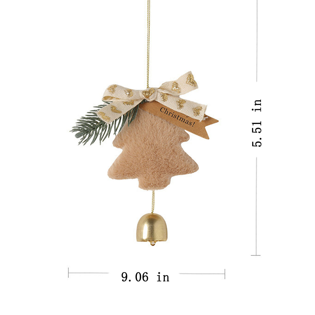 Christmas Tree Pendant With Bell