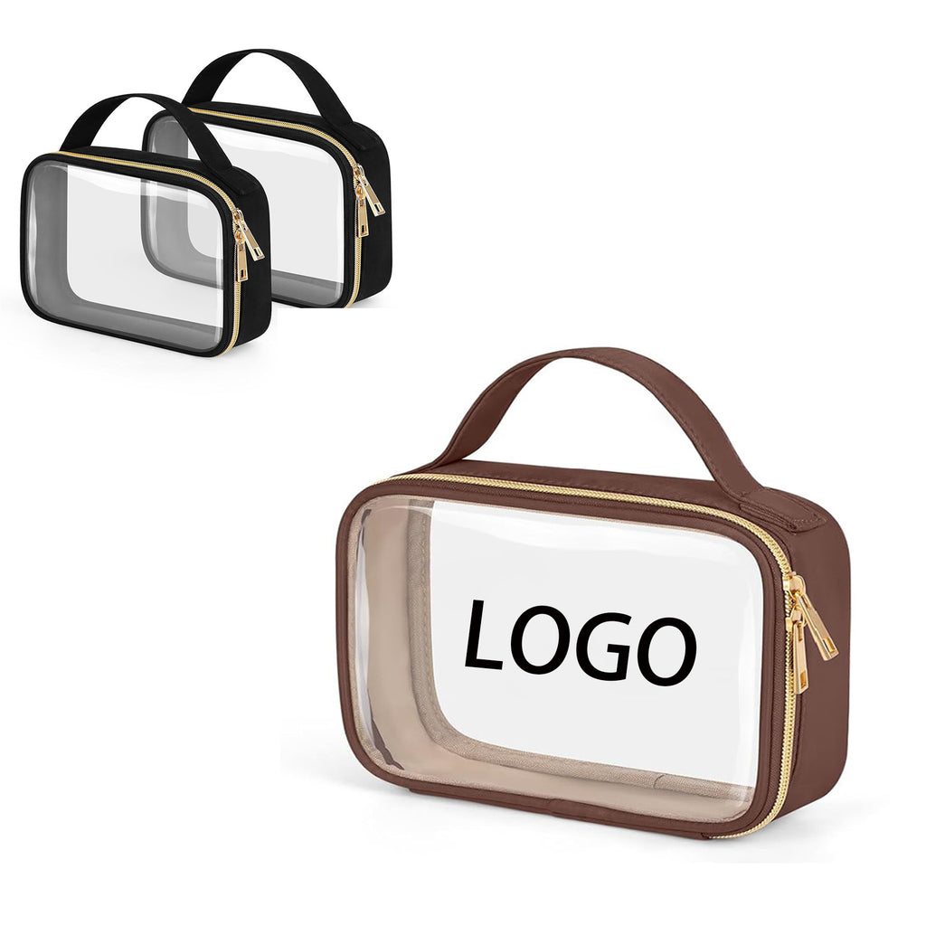 Portable Waterproof Transparent Travel Multifunctional Handheld Makeup Bag