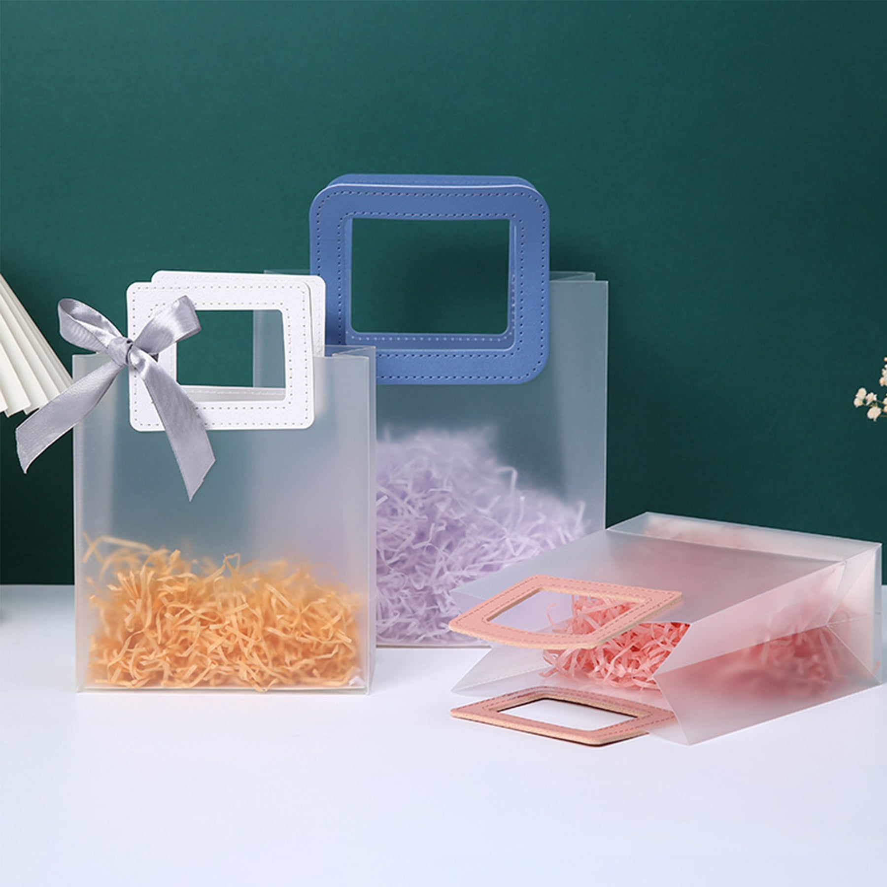 Plastic Transparent Wedding Birthday Gift Bag