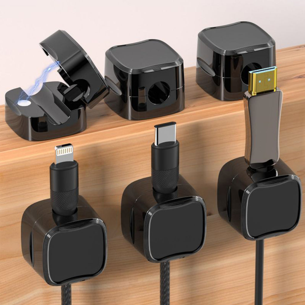 Self Adhesive Magnetic Cable Organizer Clip