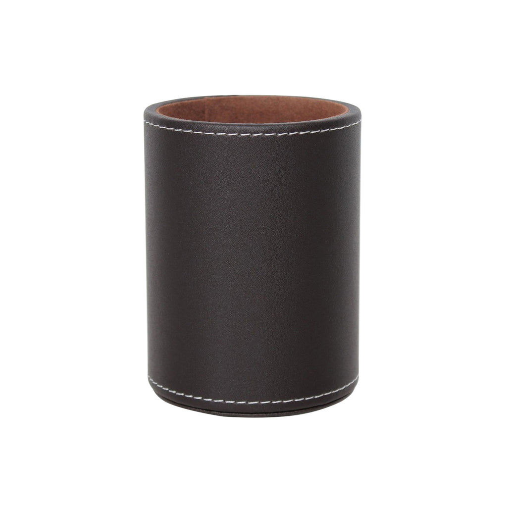 Pu Leather Round Pen Holder