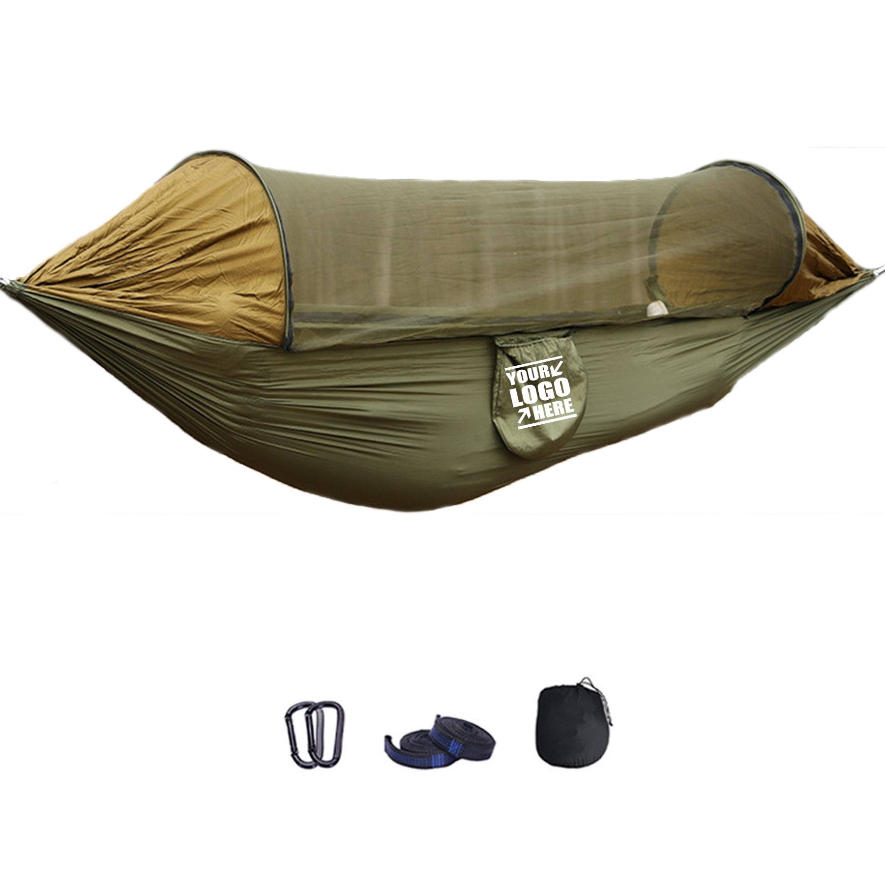 Portable Camping Stay Bar Hammock With Mosquito Net