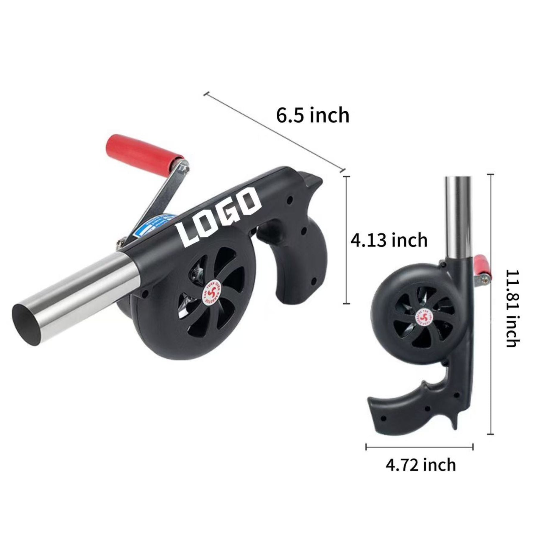 Manual Wind-Powered Blower With High Wind Force