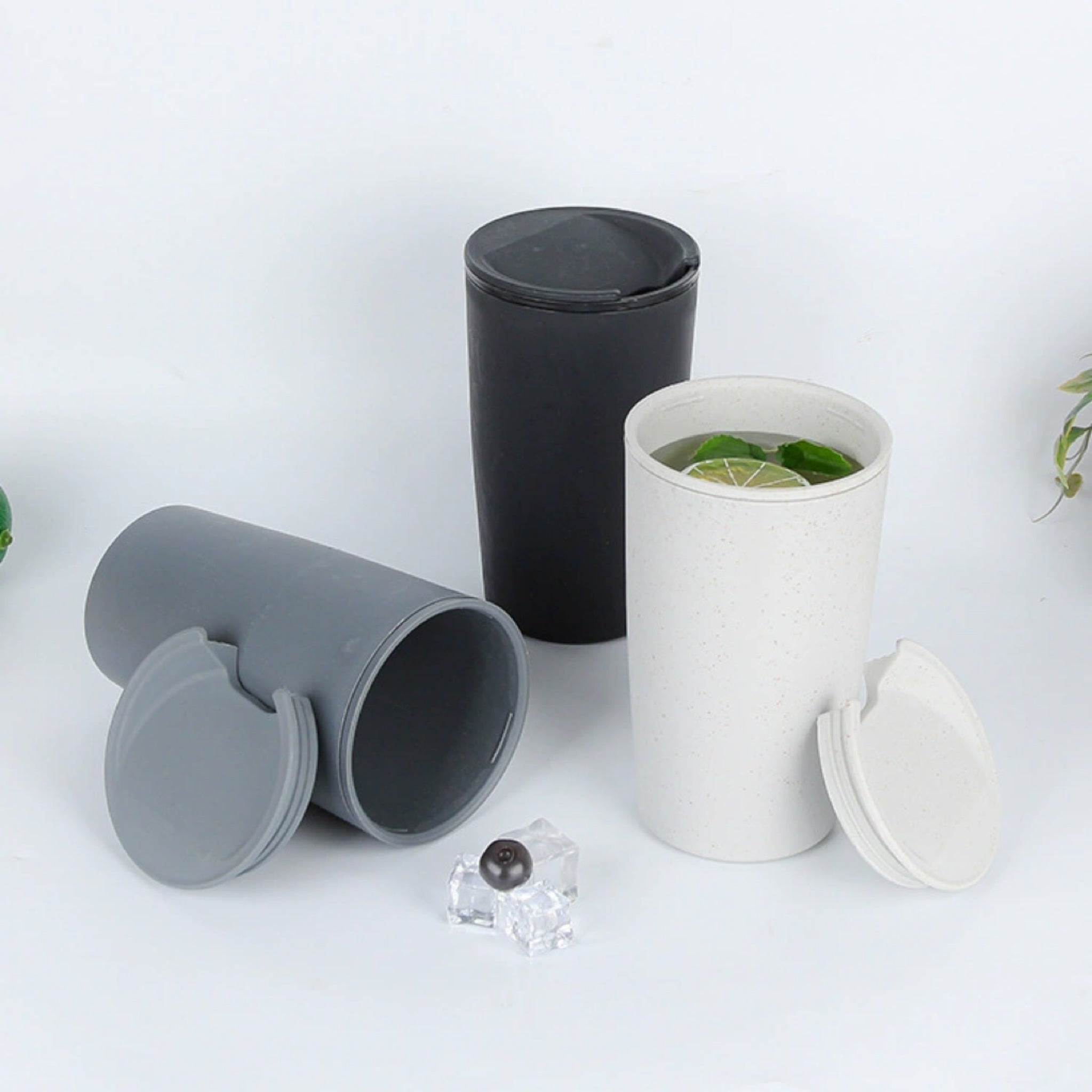 Wheat Straw Plastic Coffee Cup