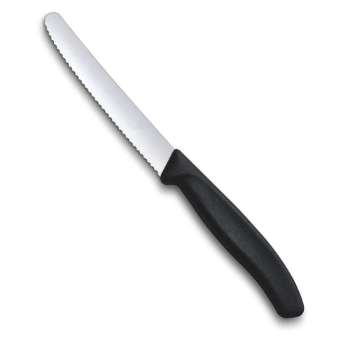 4.3-Inch Round Head Wavy Blade Bar Knife Bread Knife