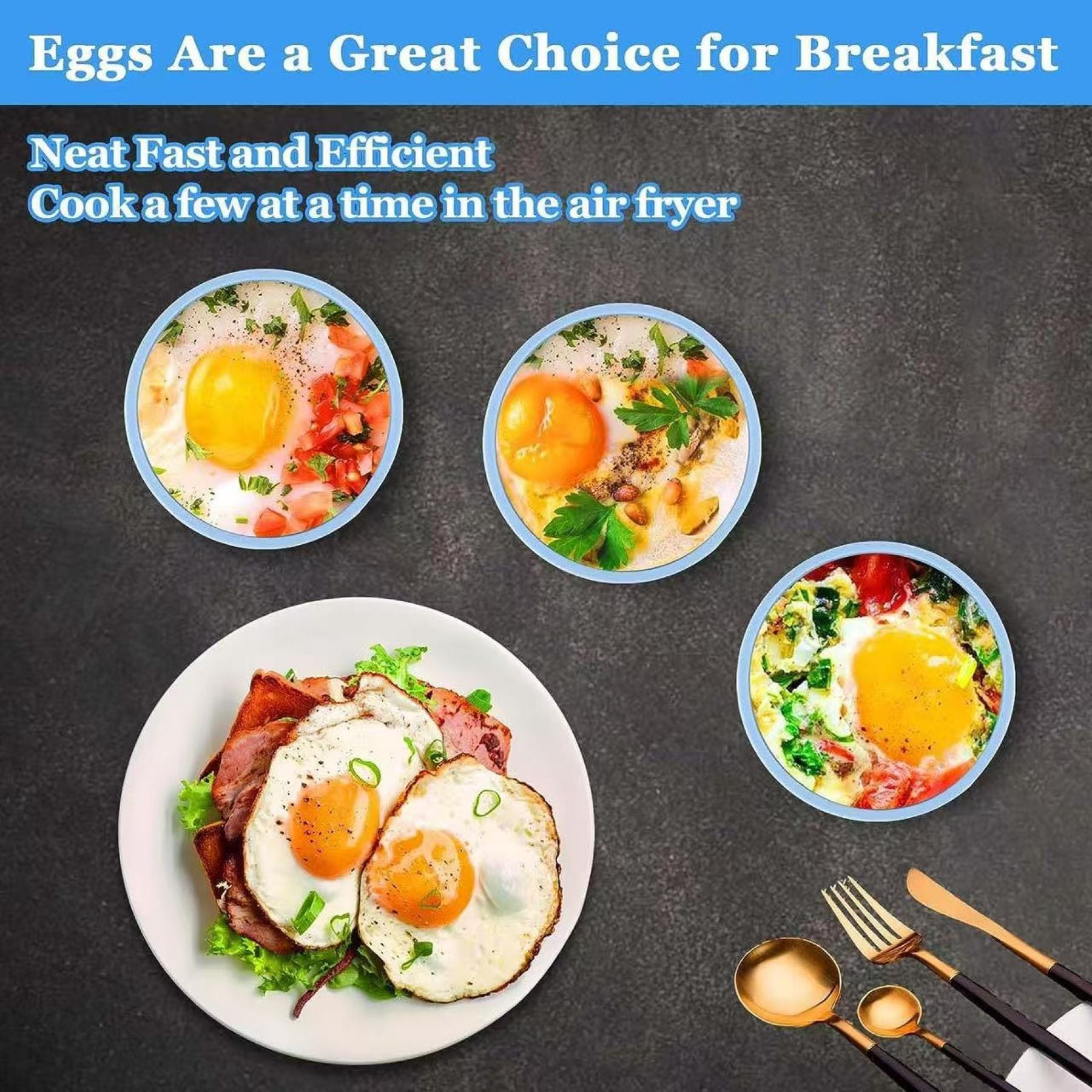 Silicone Egg Baking Bowl