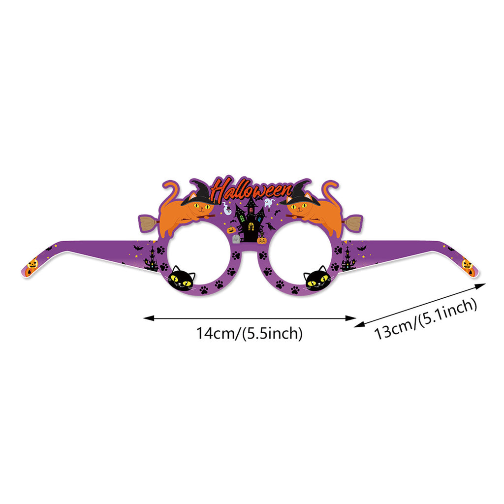 Halloween Party Paper Glasses