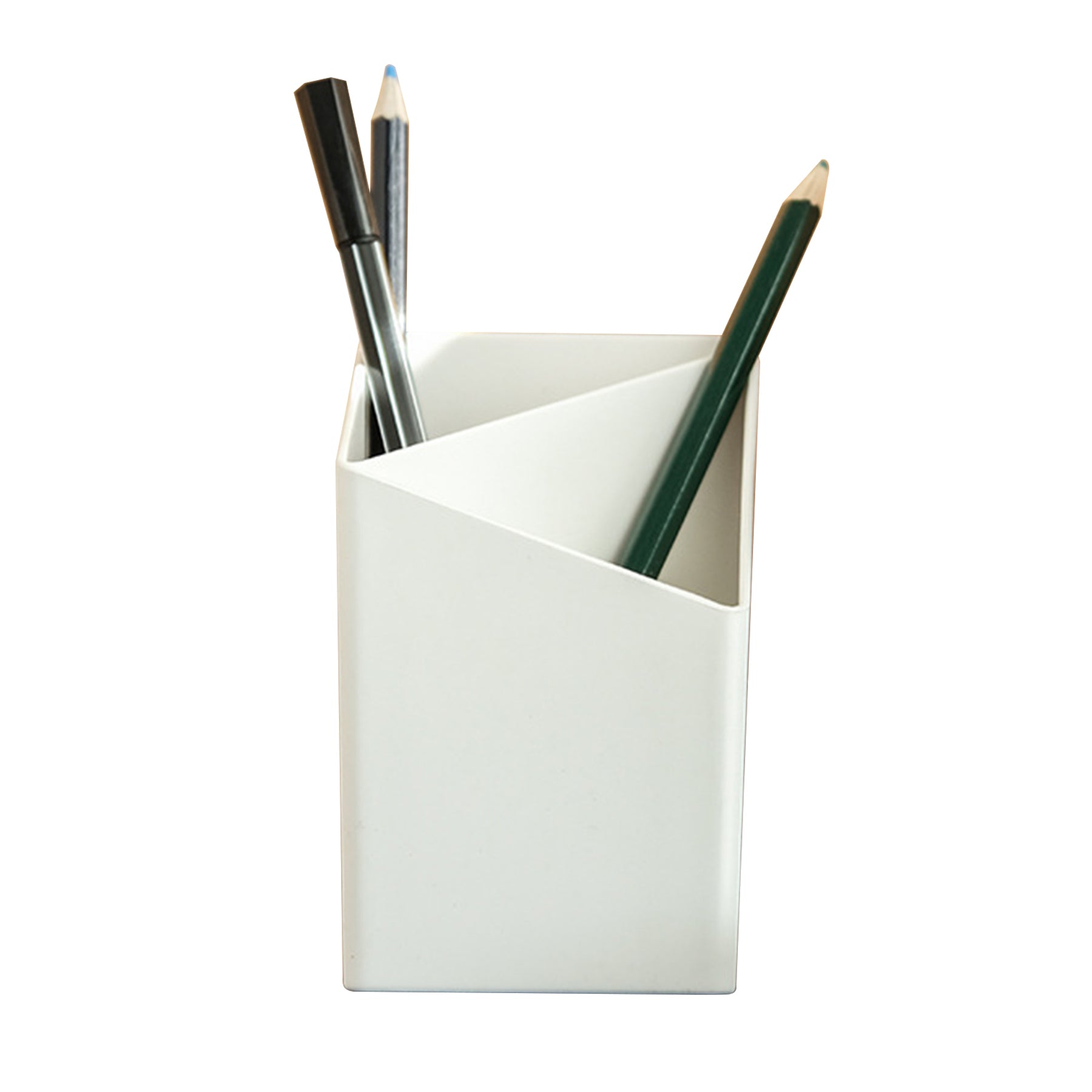 Double Grid Plastic Pen Holder