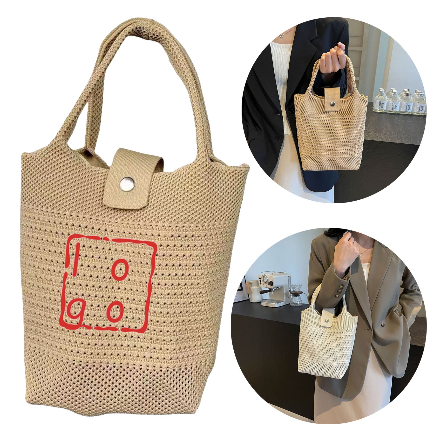 Knit Tote Bag
