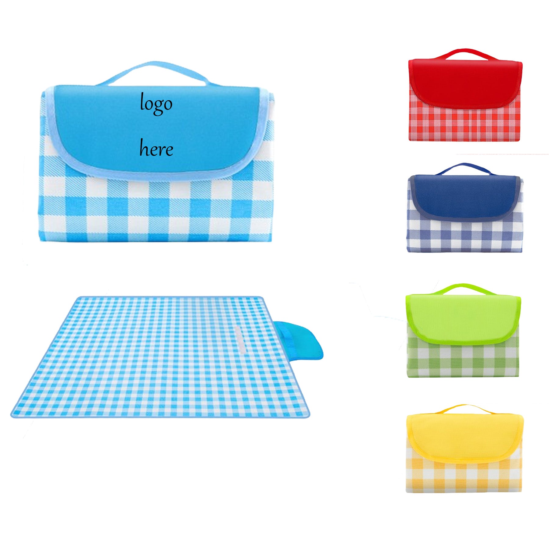 Oxford Striped Camping Blanket