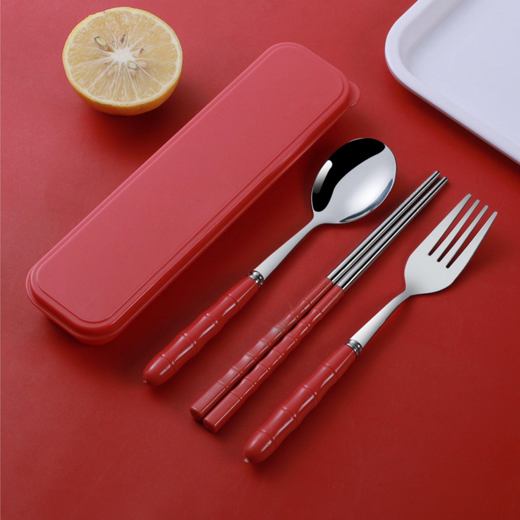 Portable Stainless Steel Cutlery Set