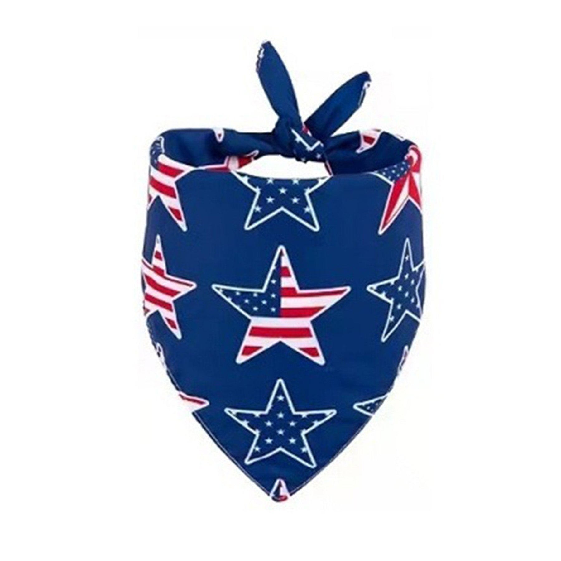 Independence Day Pet Dog Triangle Drool Towel