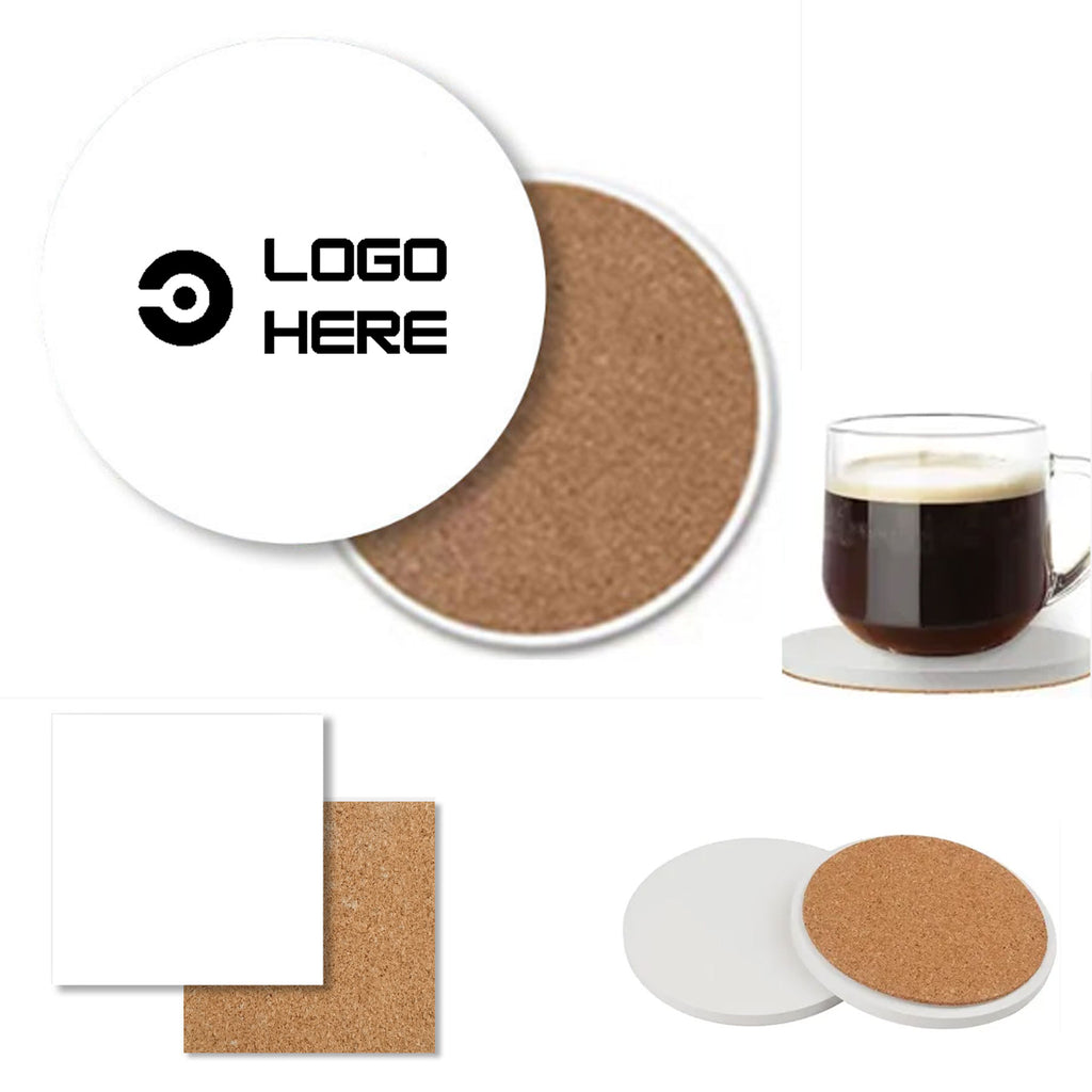 Ceramic Cork Coasters