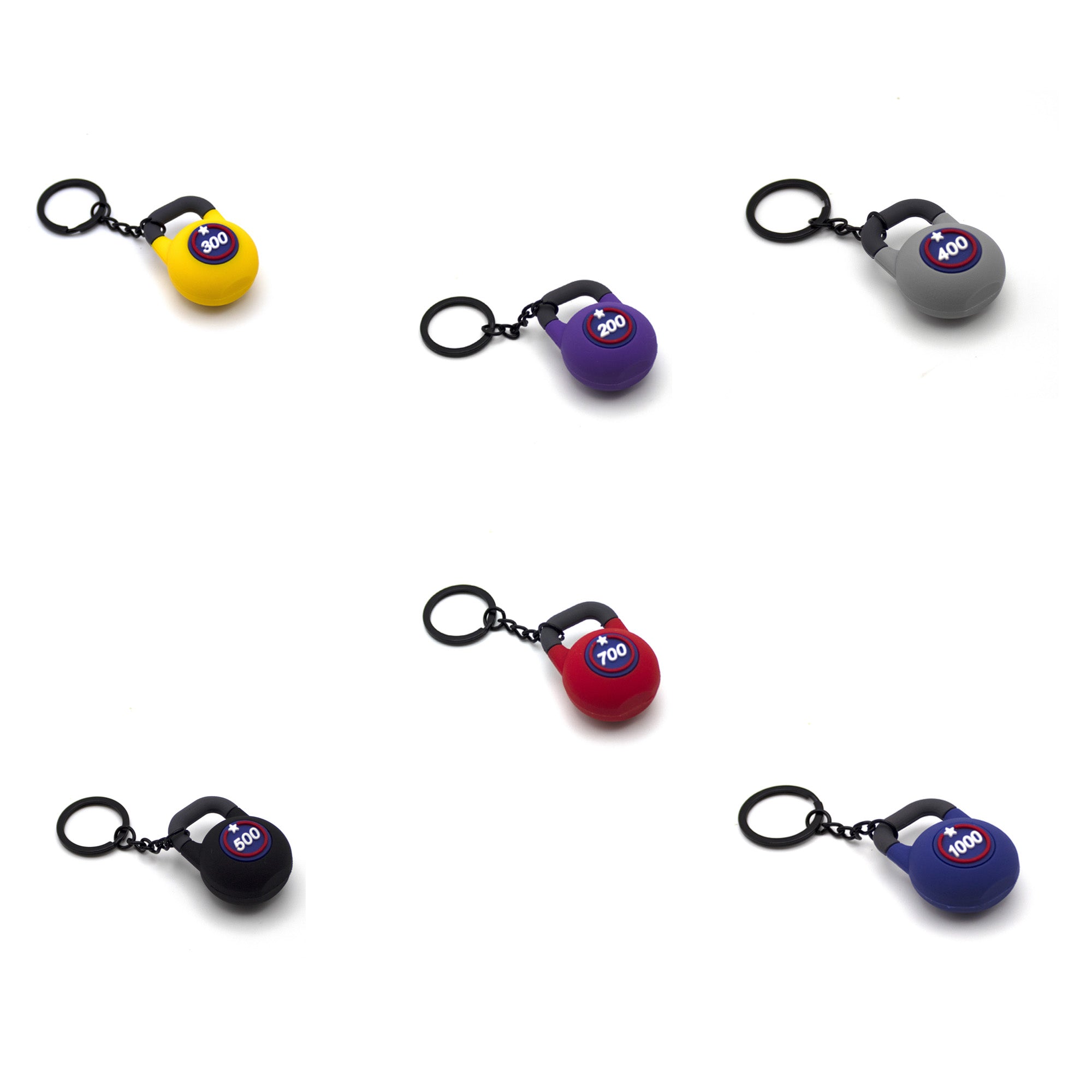 Creative Kettlebell Pendant Keychain