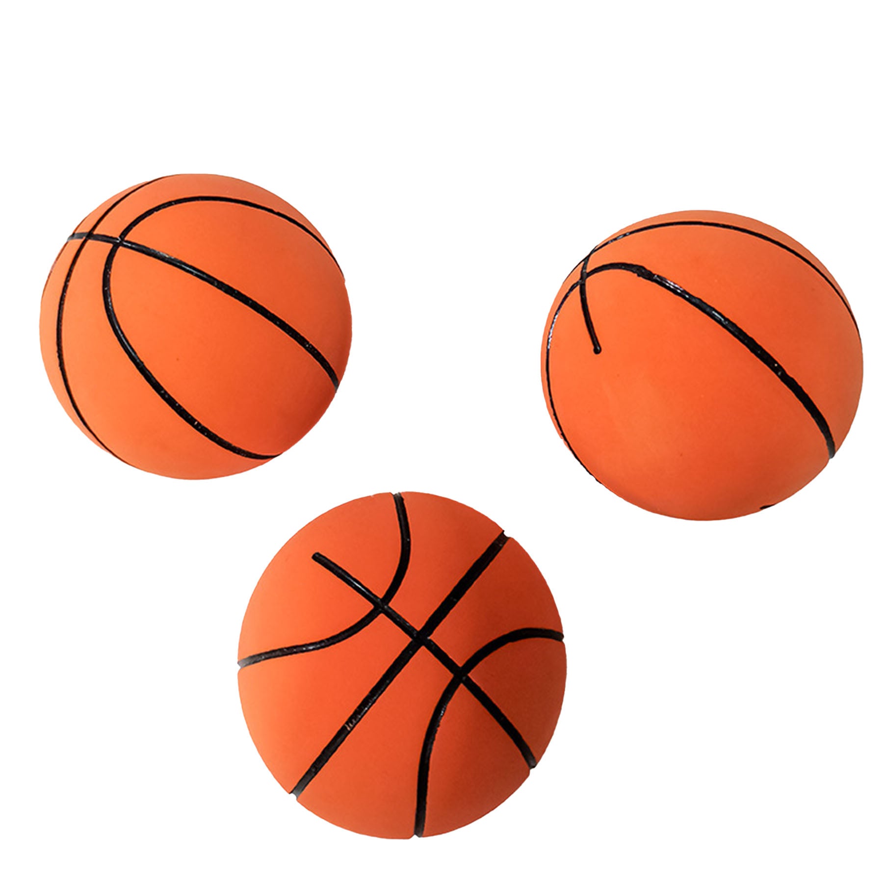 6cm Super High Stretch Mini Rubber Relief Basketball