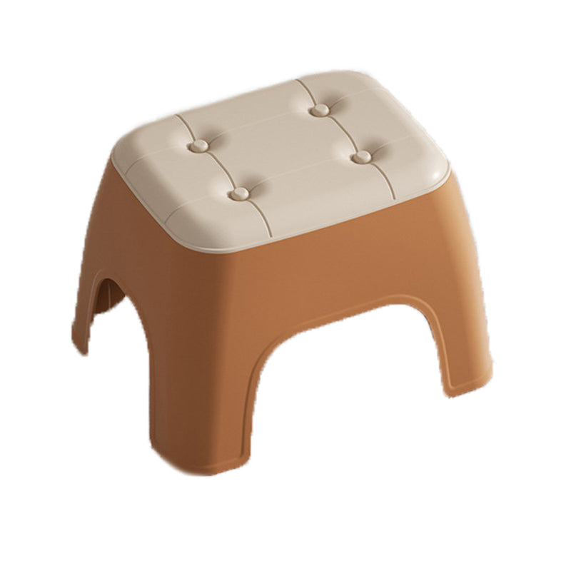 Home Plastic Small Square Stool