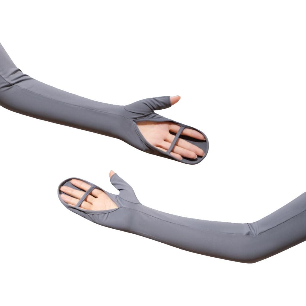 UPF 50 Sun Arm Sleeves Women Driving Cooling Cover