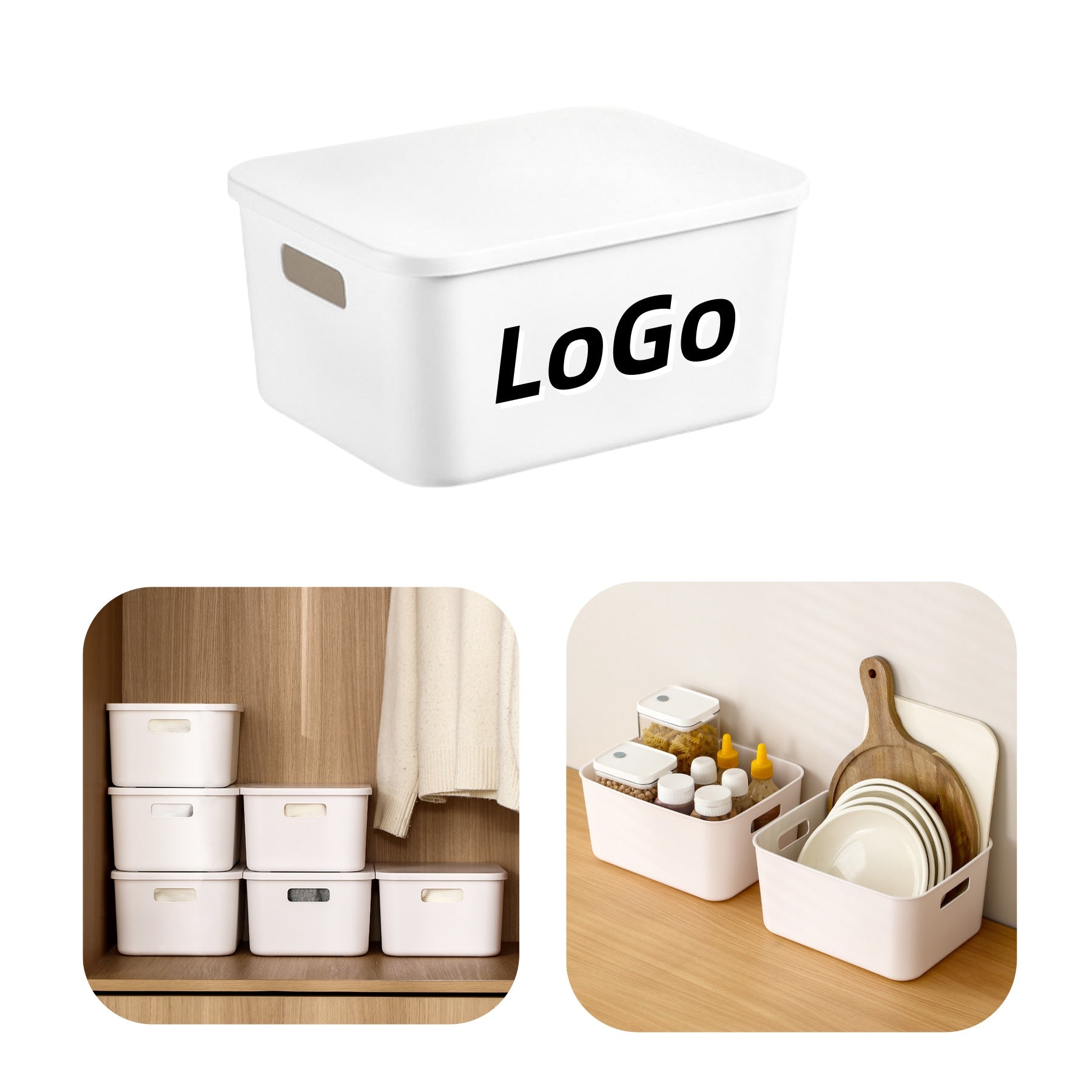 Large-capacity Rectangular Storage Box