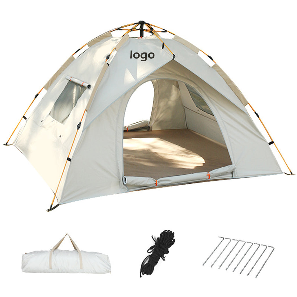 Thickened Silver-Coated Automatic Camping Folding Tent