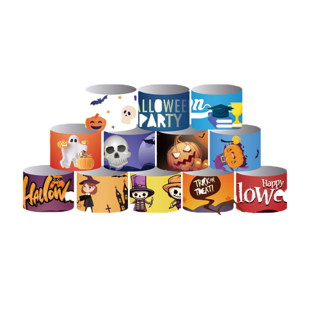 Halloween Silicone Slap Bracelet