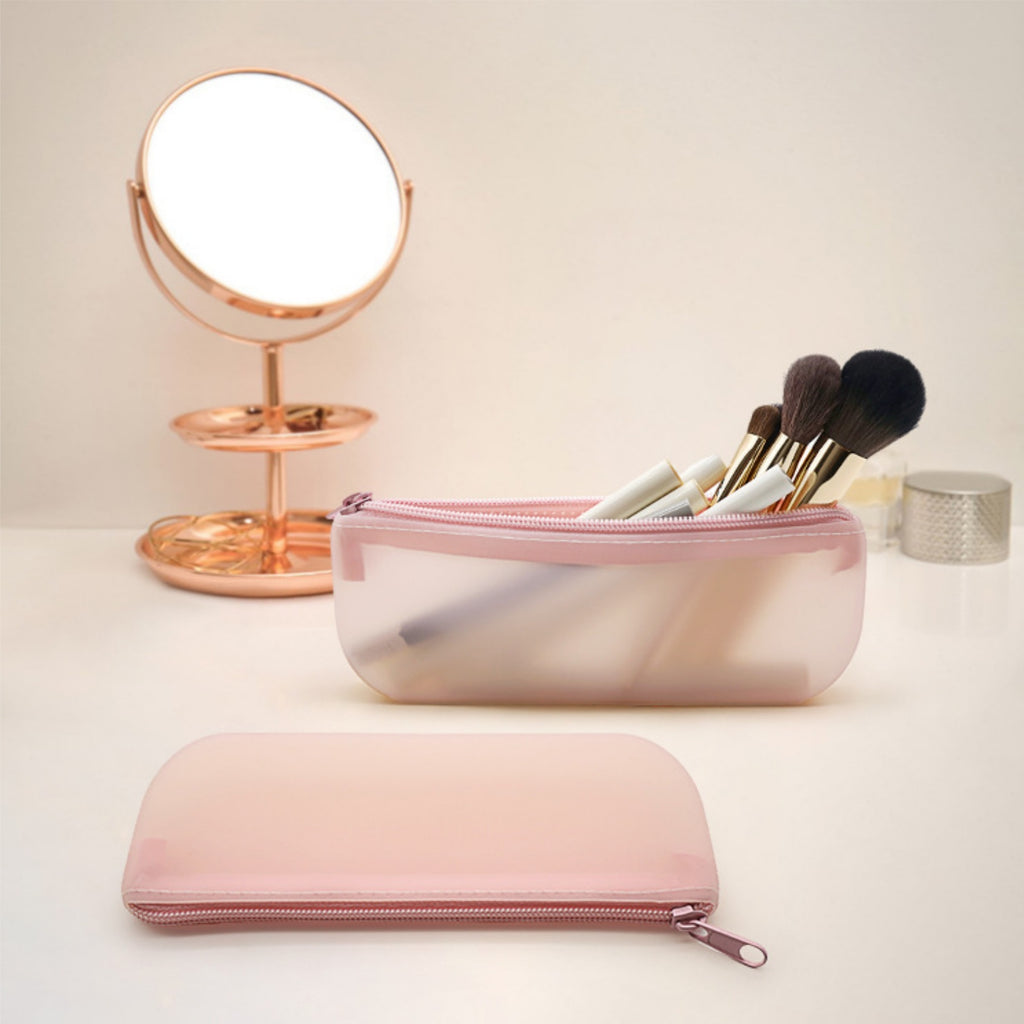 Silicone Makeup Brush Organizer Pouch