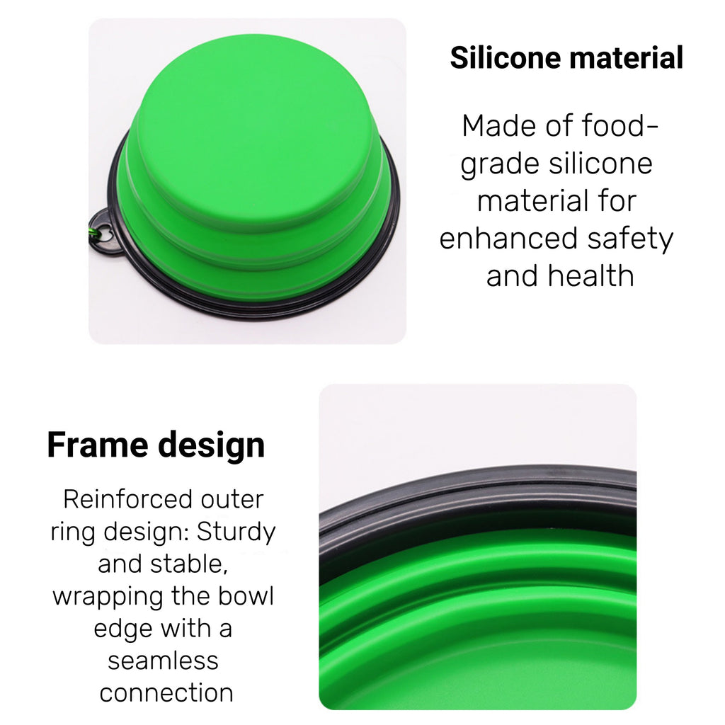 Silicone Collapsible Pet Bowl