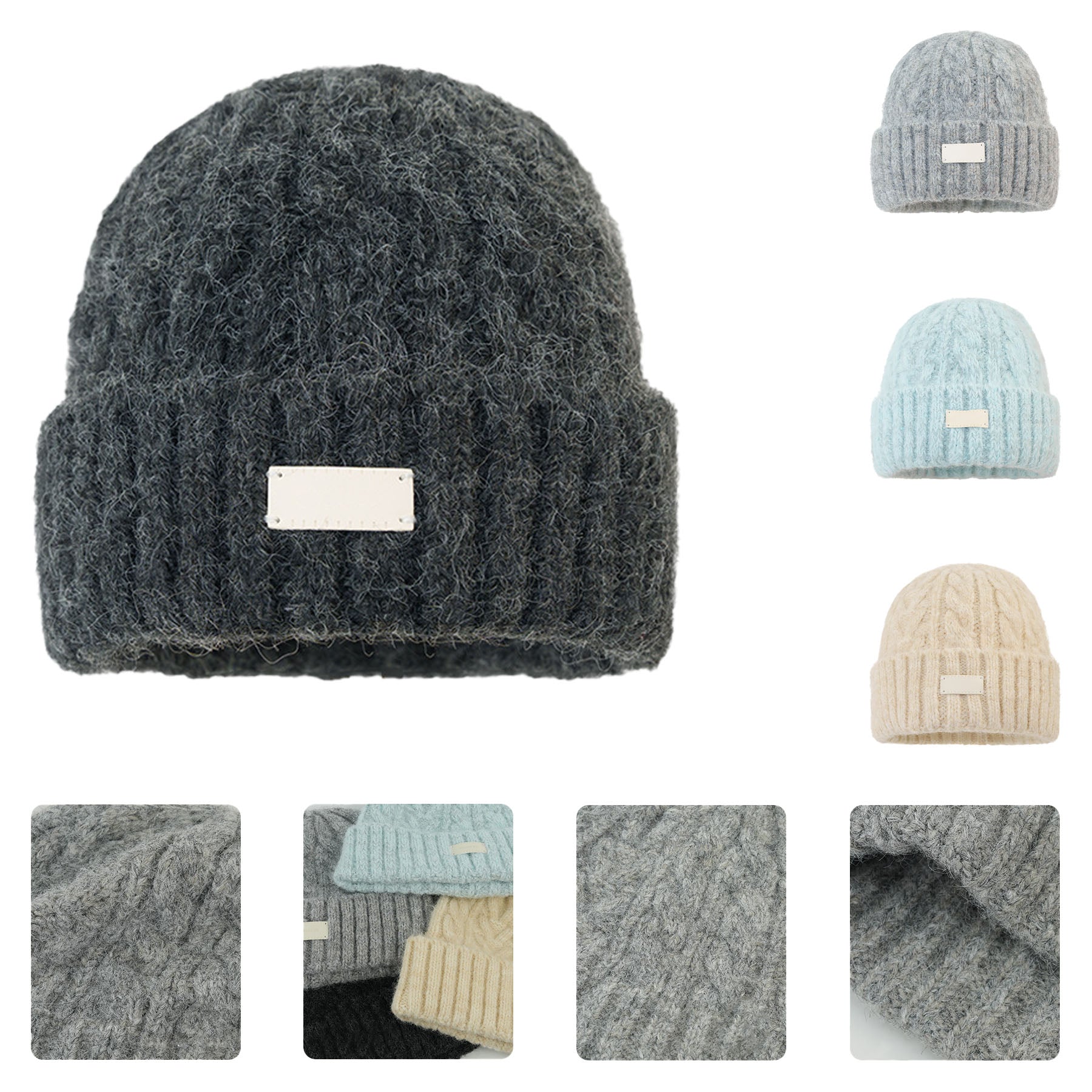 Knit Pom Beanie