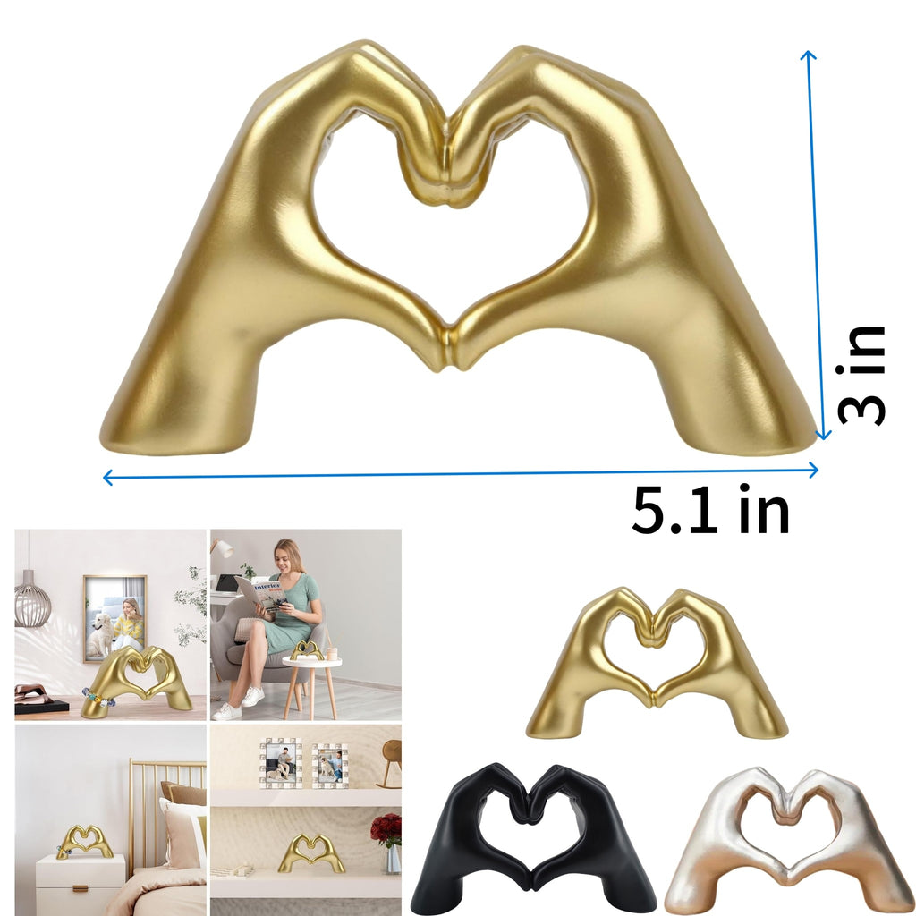 Nordic Style Heart Gesture Ornament