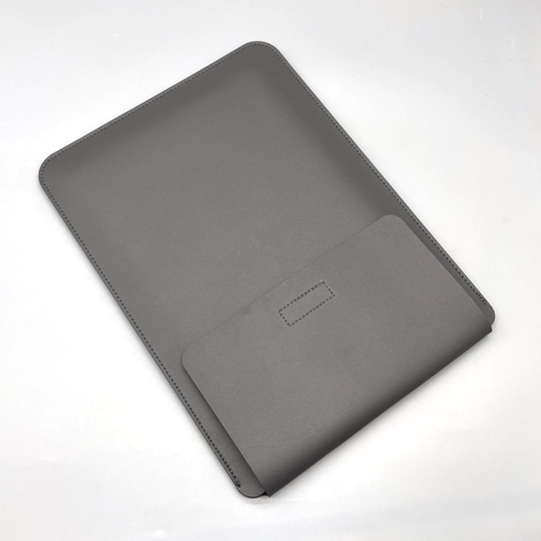 Flip Over Laptop Pu Leather Portable Business Case