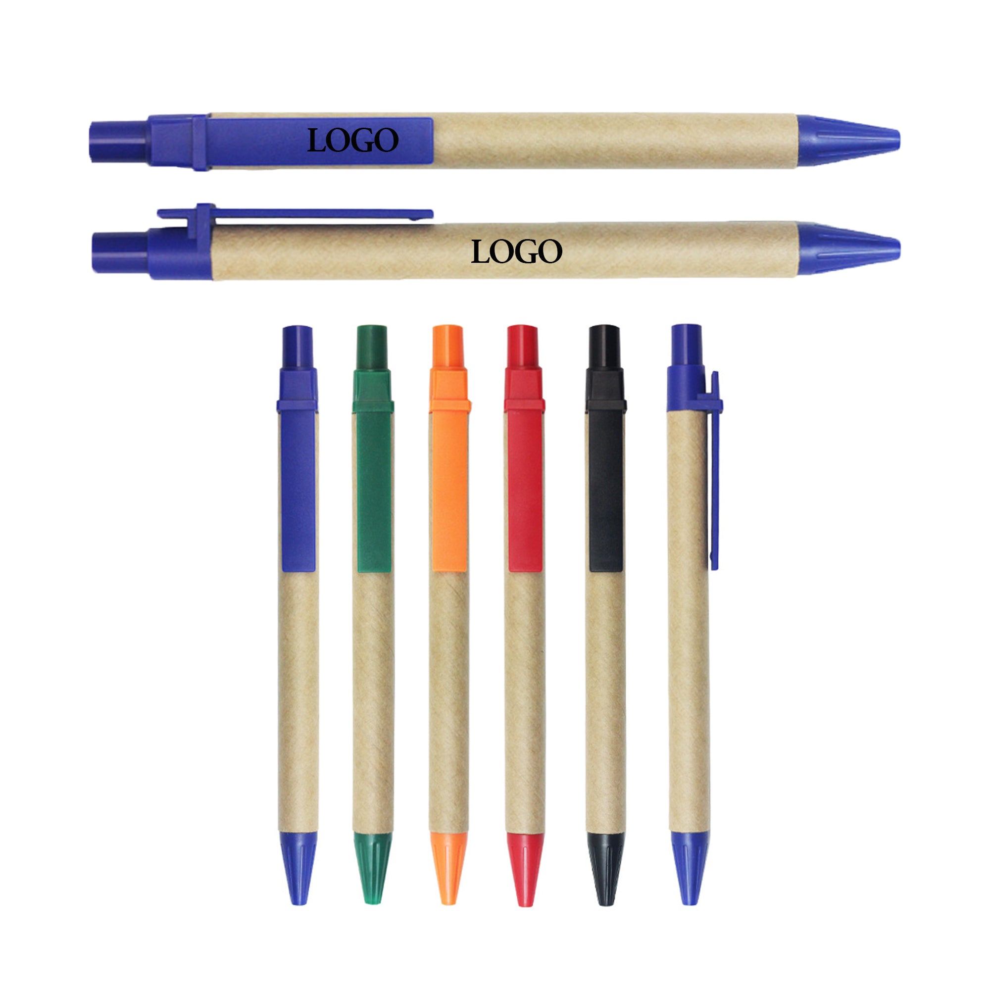 Eco Friendly Writing Ballpoint Pens Medium Point
