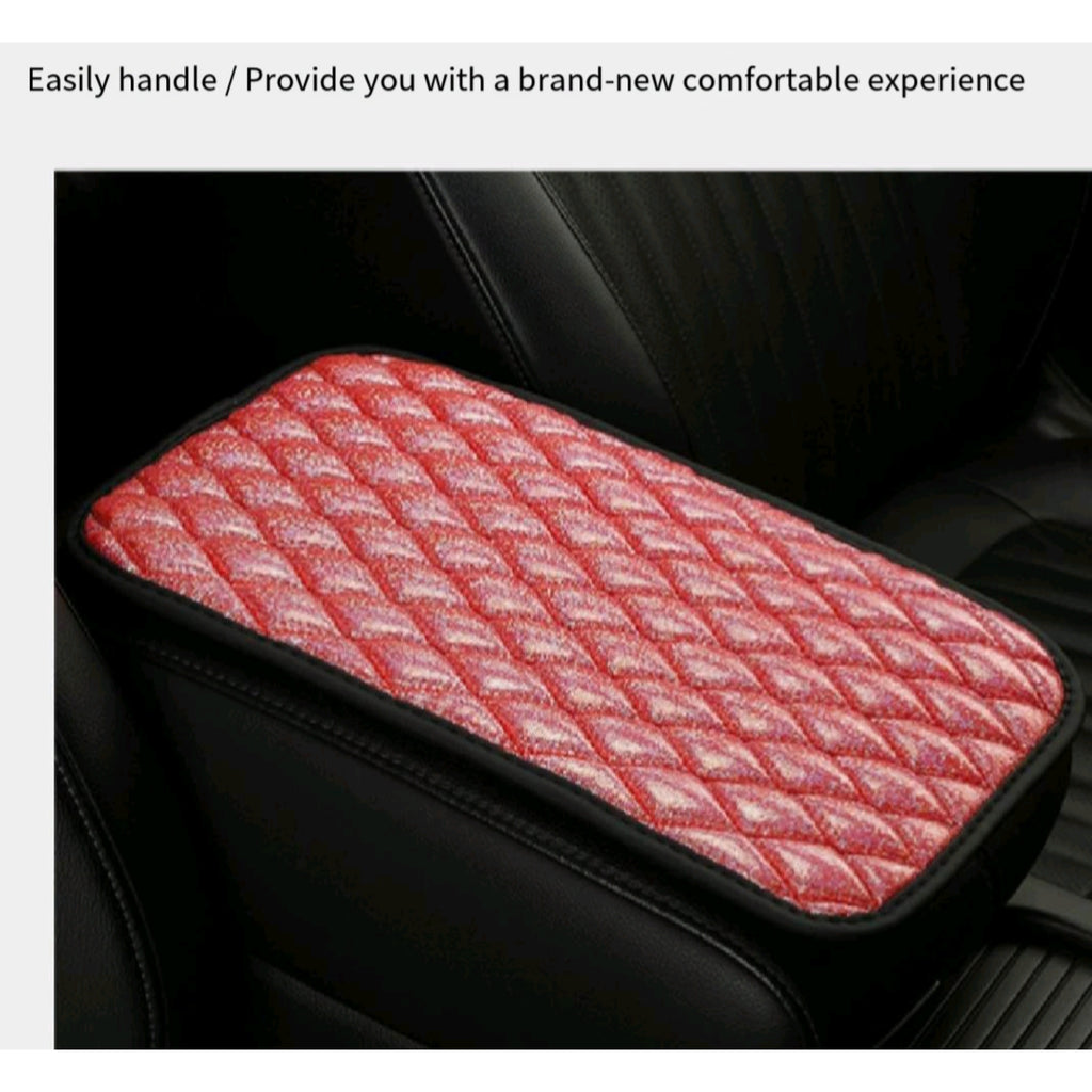 Console Top Pad Carbon Print Non Slip Ergonomic