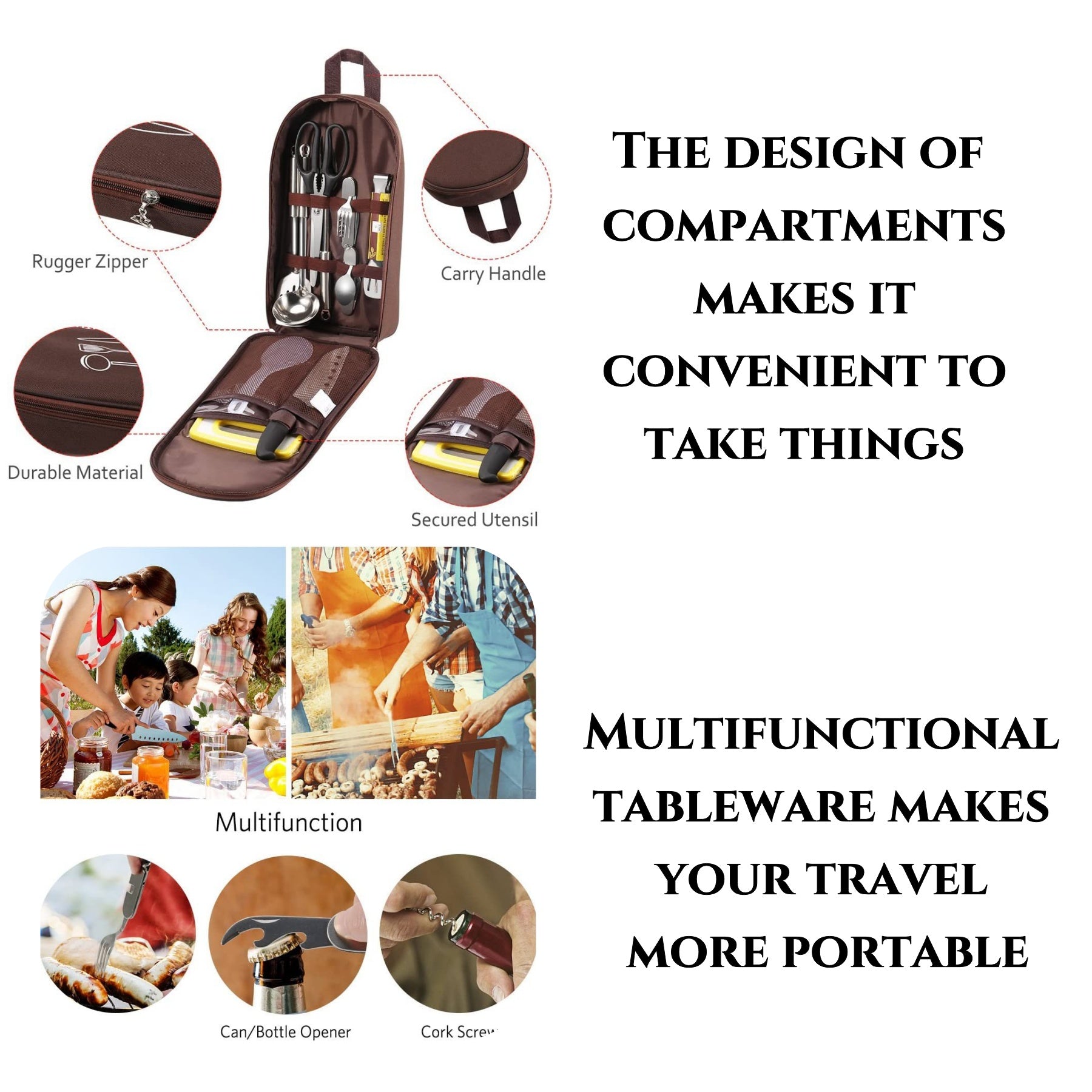 Outdoor Cookware Storage Bag